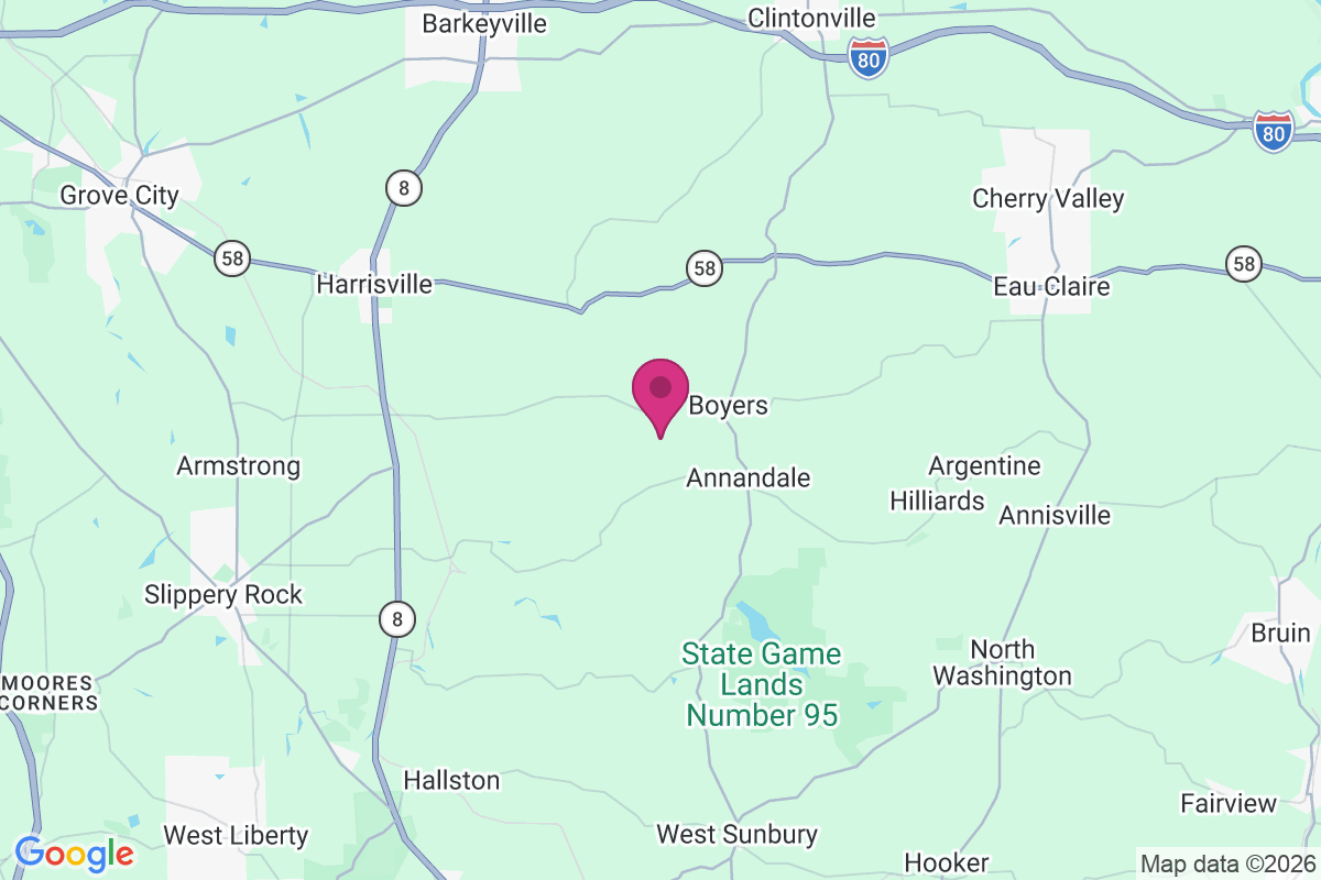 Atwells Crossing map