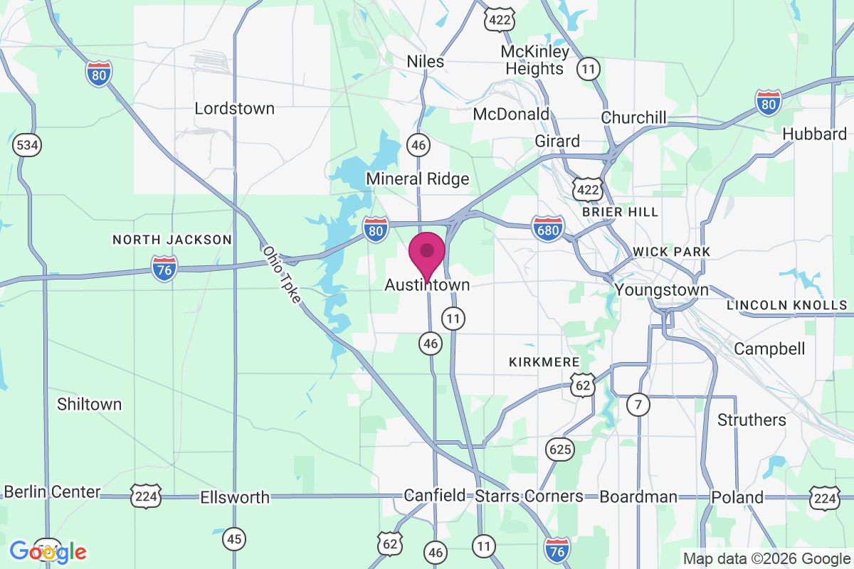 Austintown map