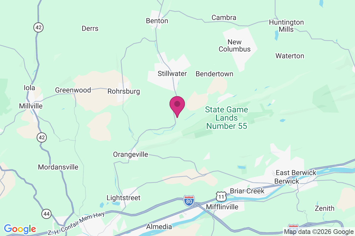 Pealertown map