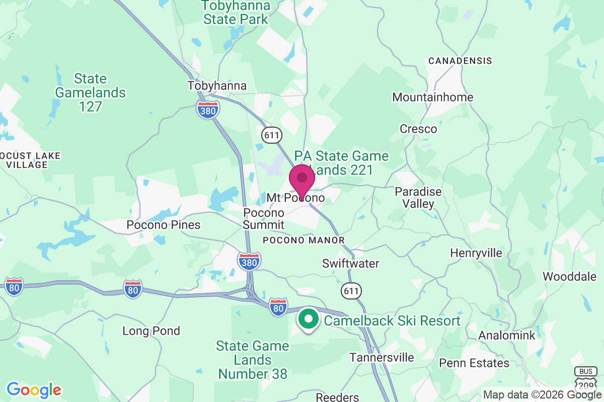 Mount Pocono map