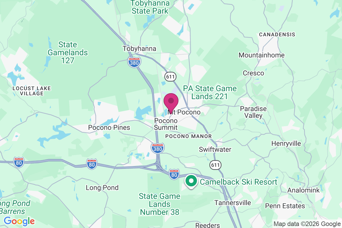 Pocono Summit Estates map