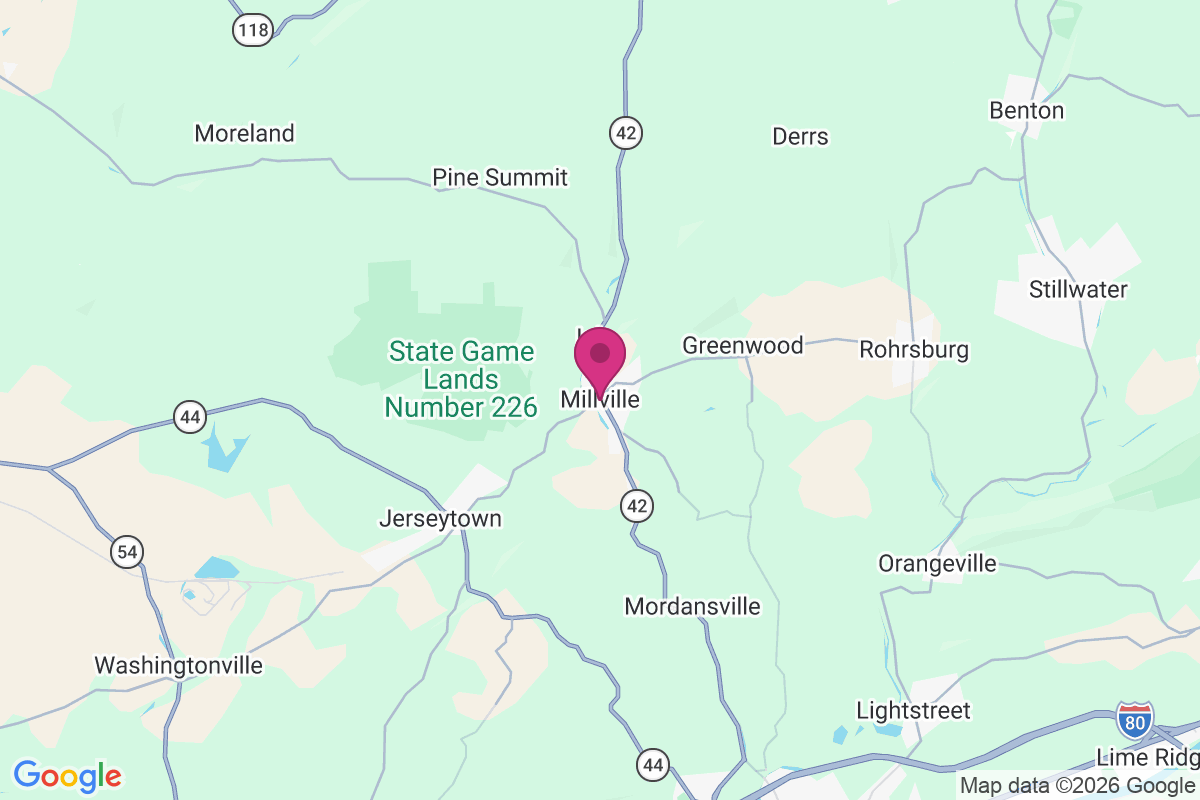 Millville map