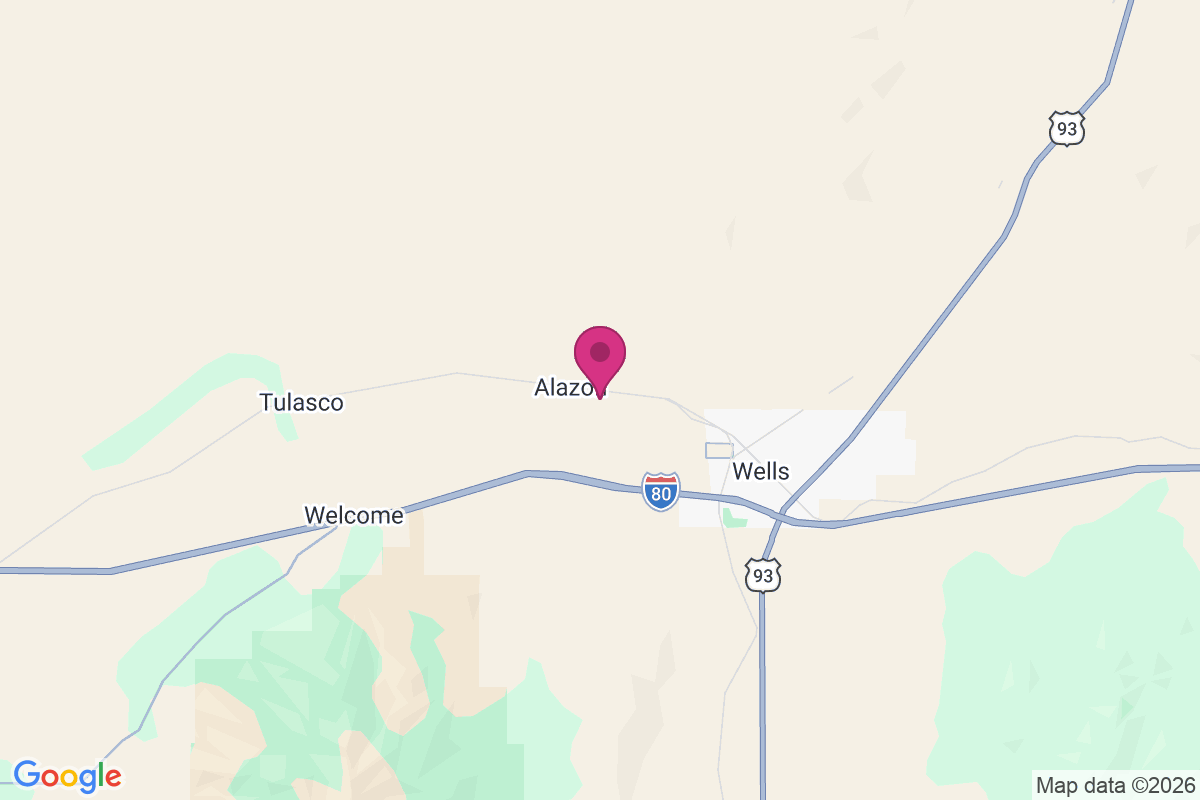 Alazon map