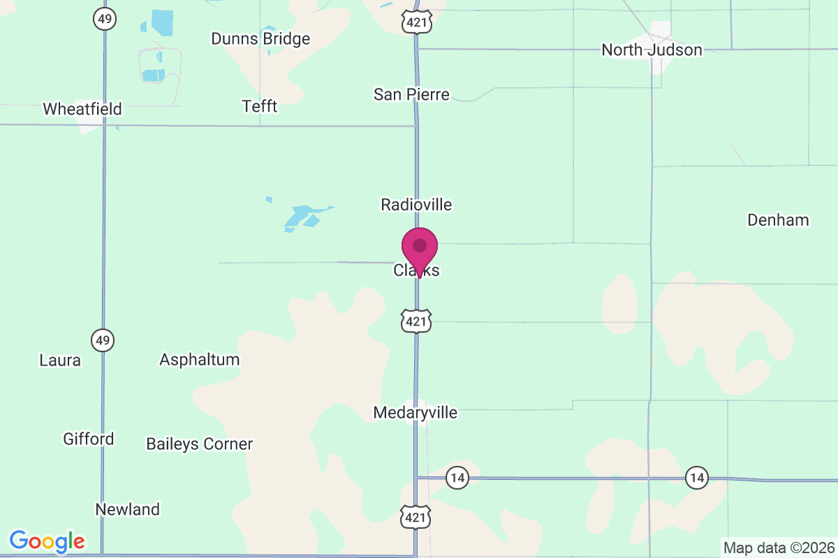 Clarks map