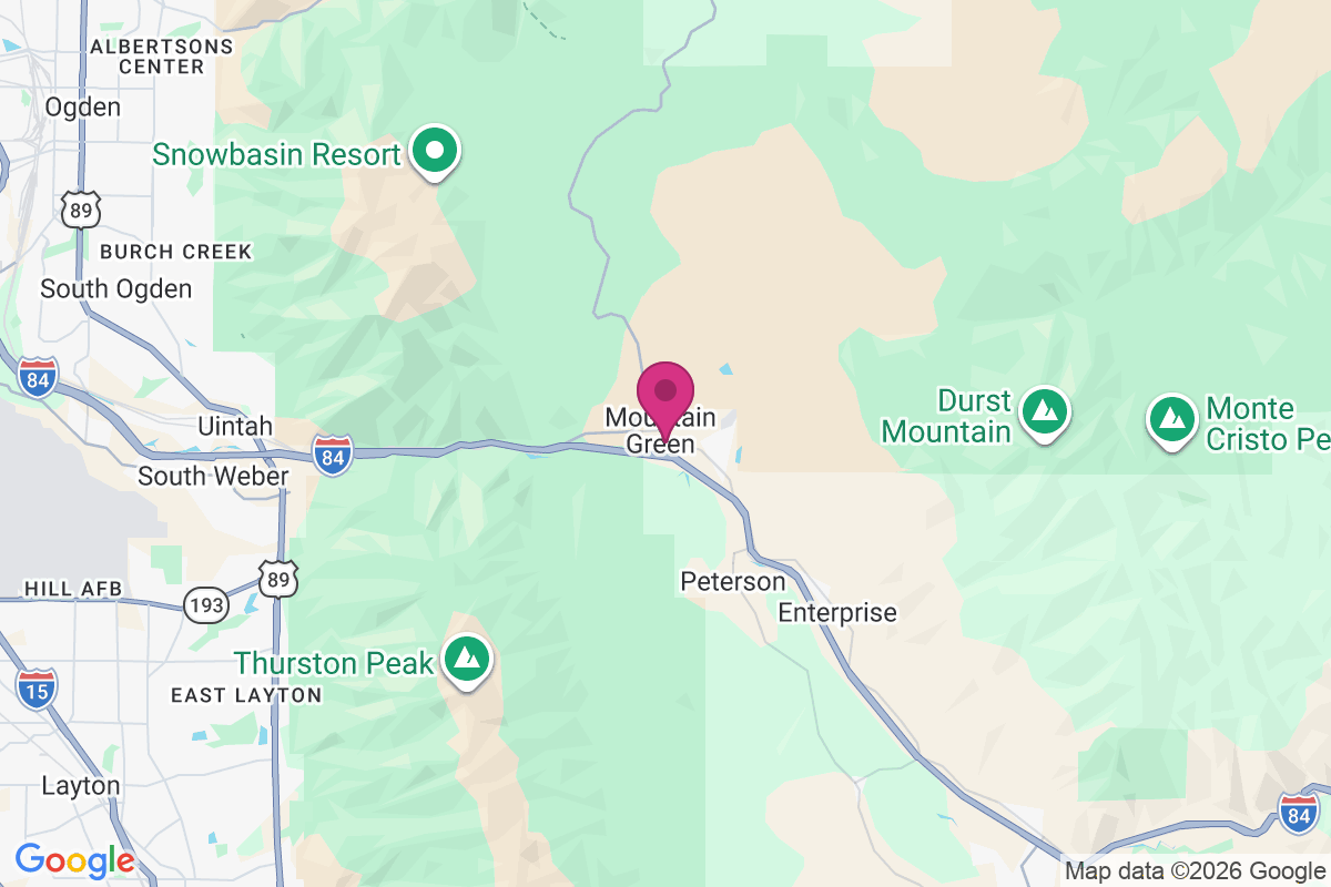 Mountain Green map