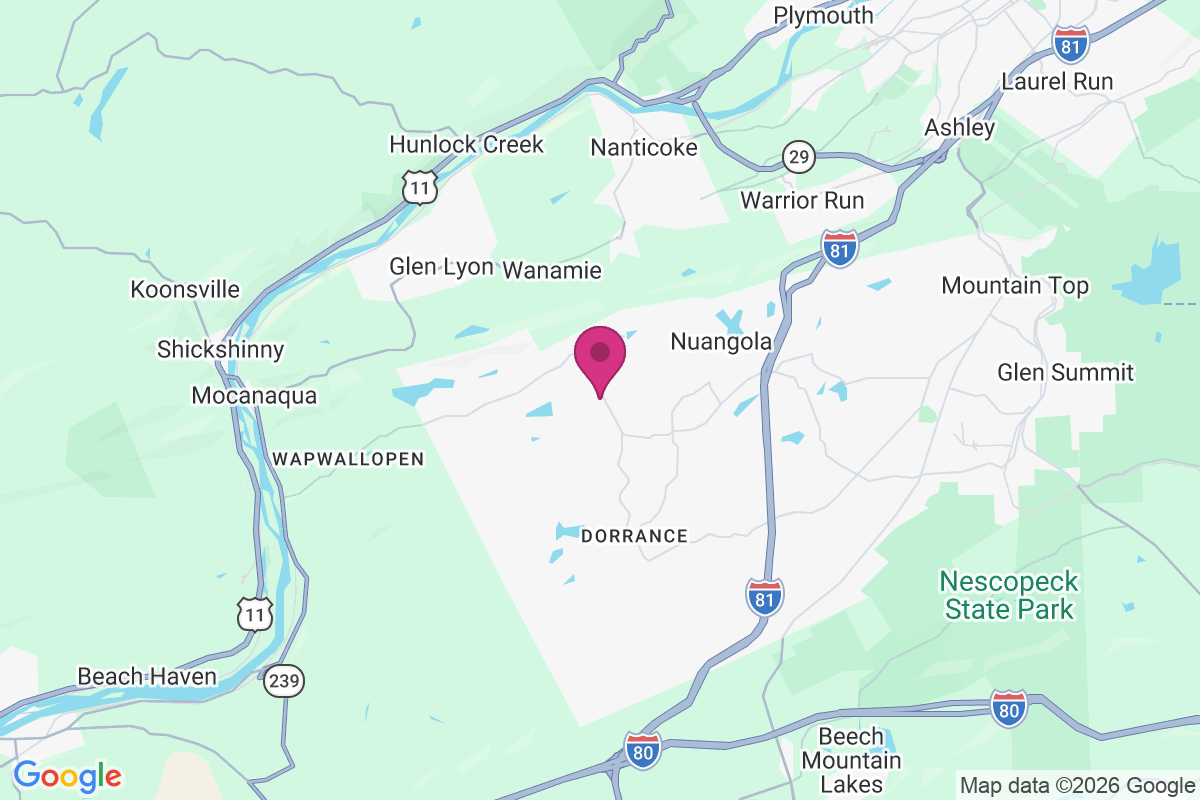 Slocum Corners map