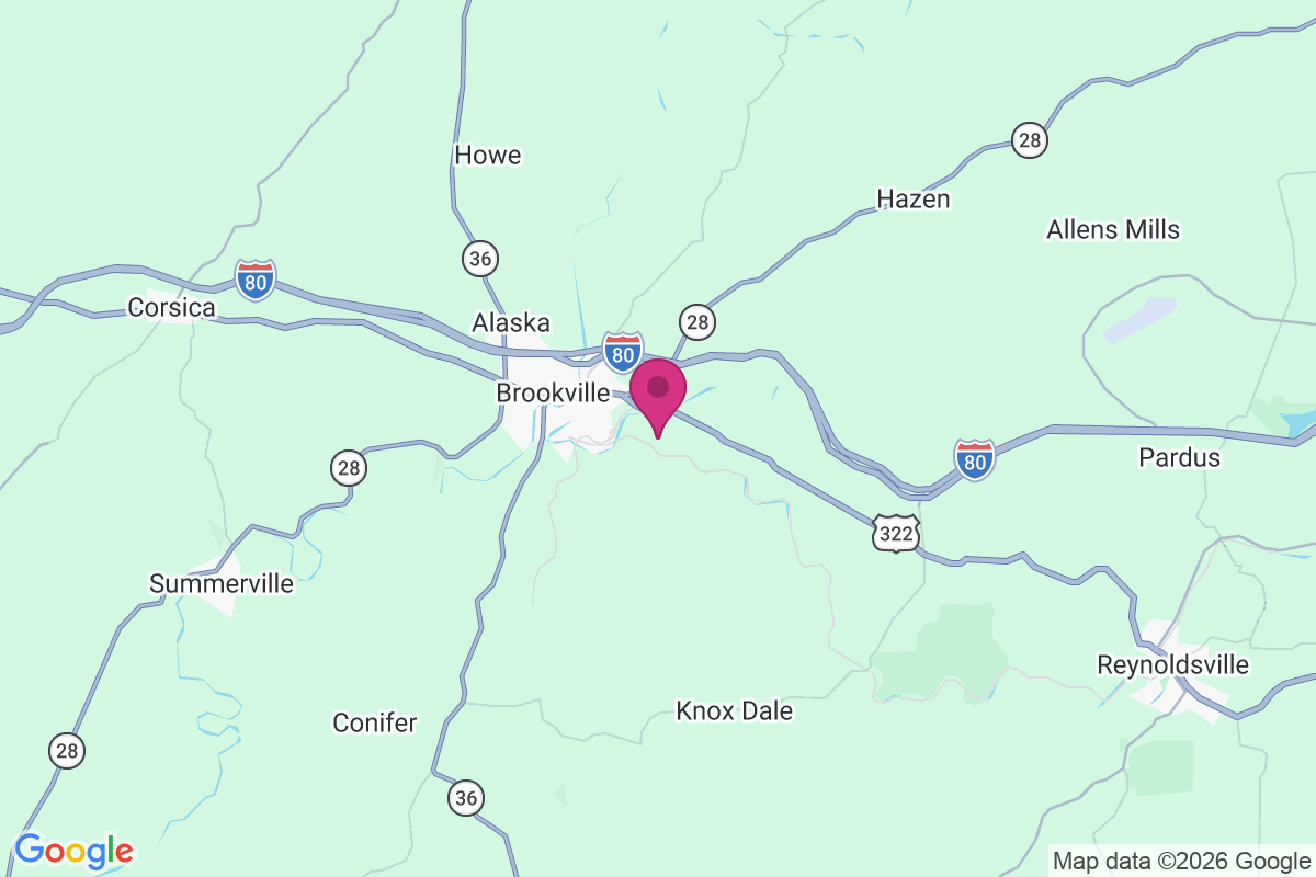 Pinecreek map
