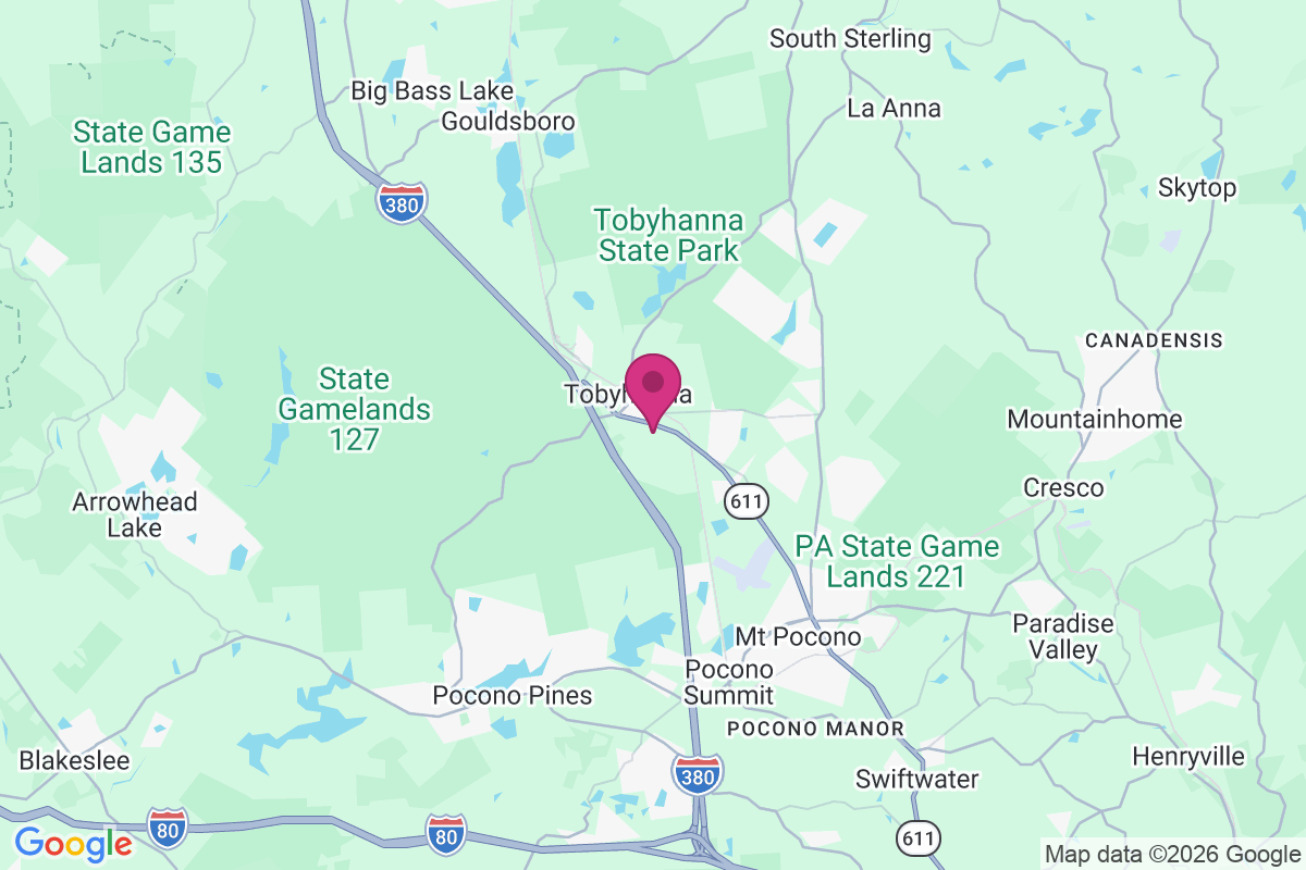 Tobyhanna map