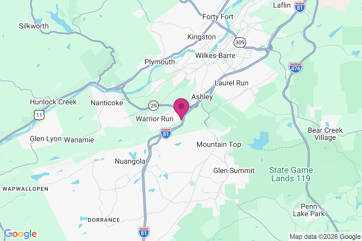 Sugar Notch map