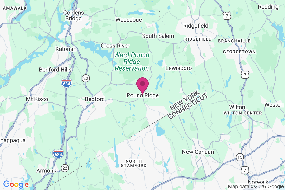 Pound Ridge map