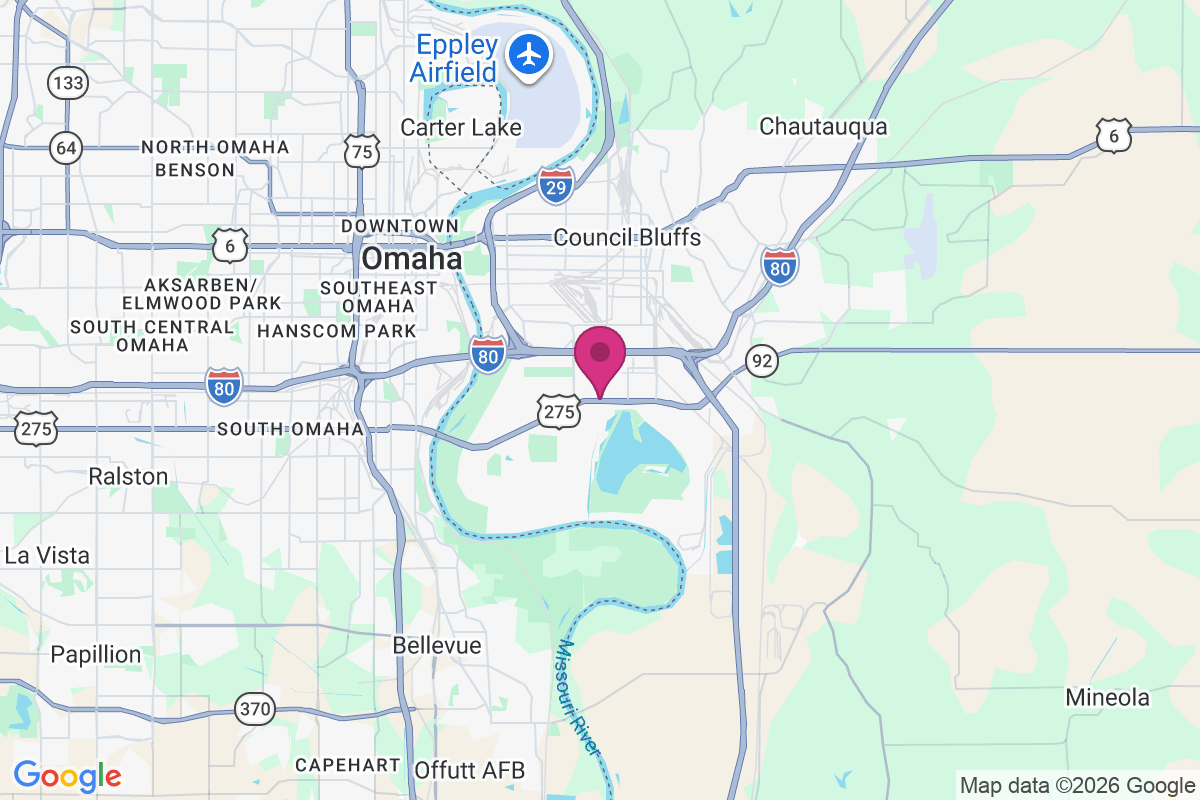Bluff Acres Mobile Home Park map