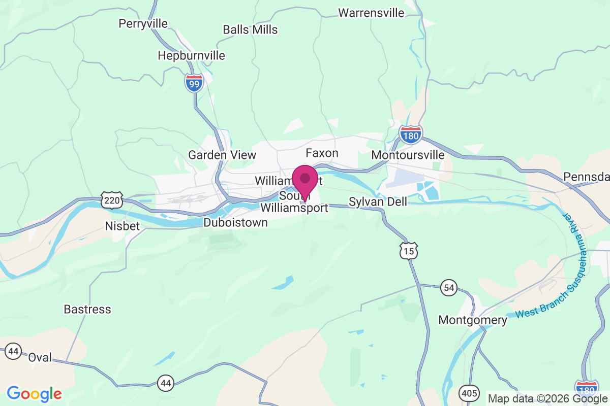 South Williamsport map
