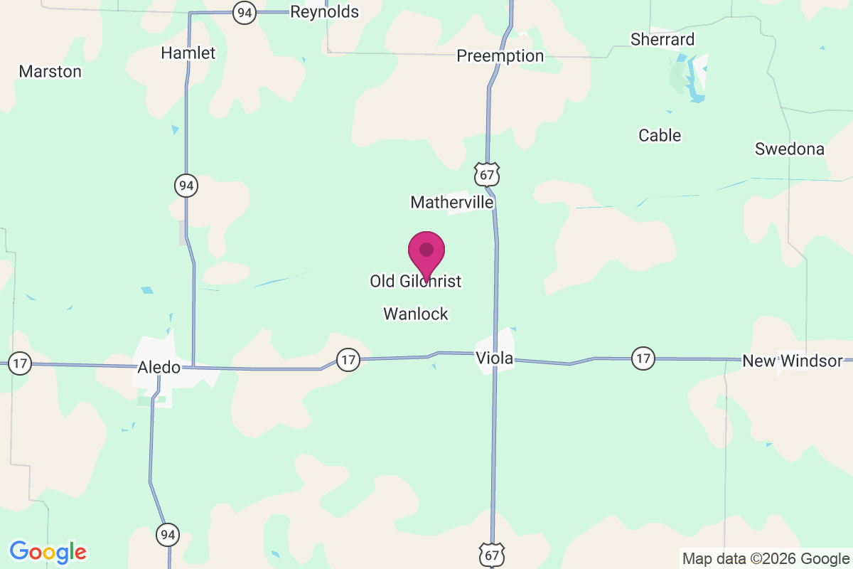 Old Gilchrist map