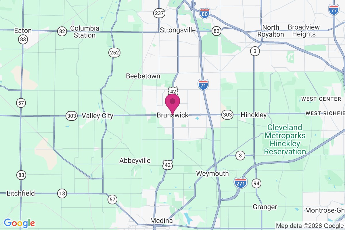 Brunswick map