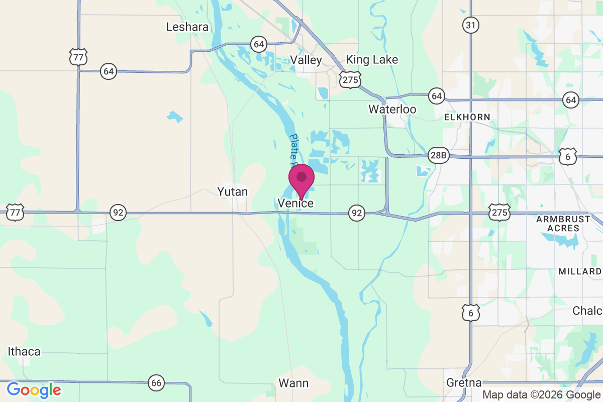 Lake Platte View map