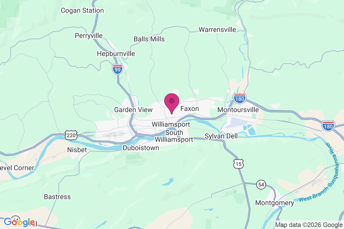 Grampian Hills map