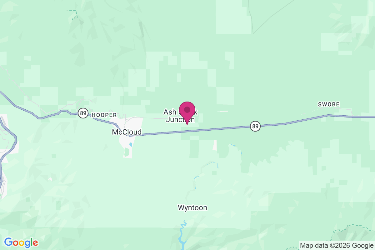Ash Creek Junction map