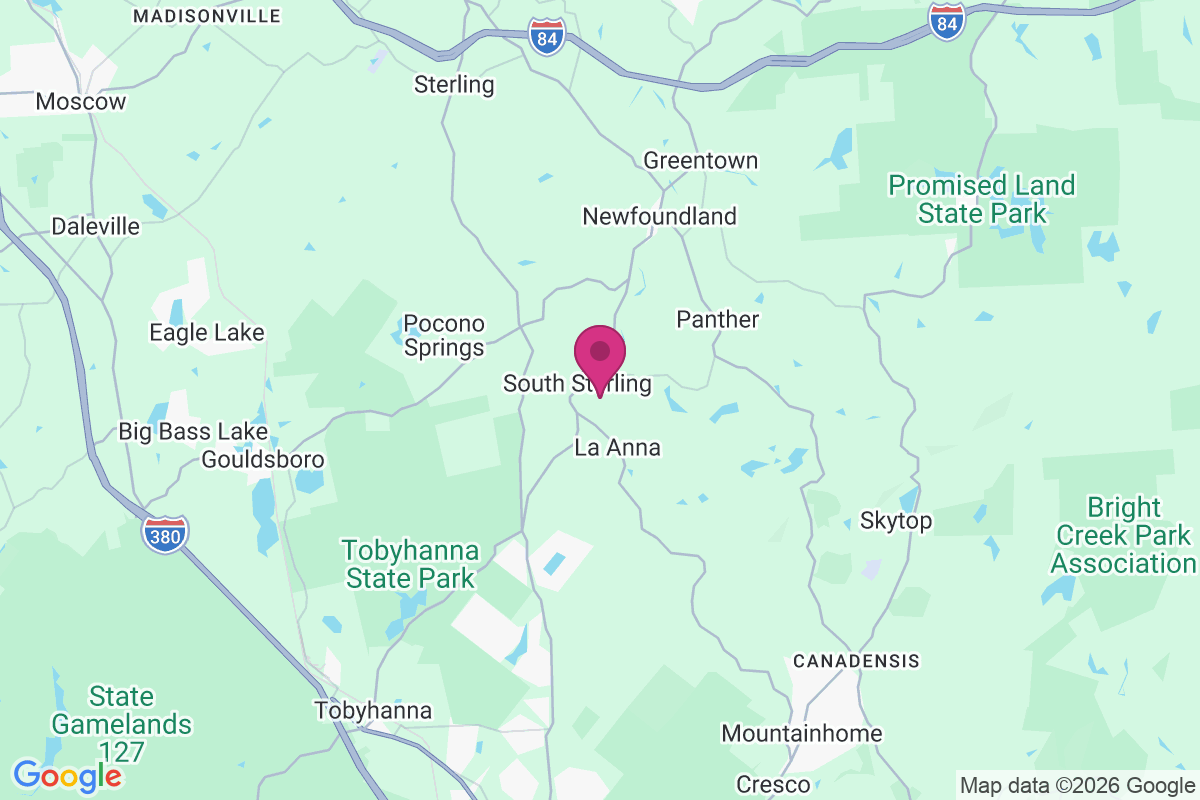 South Sterling map