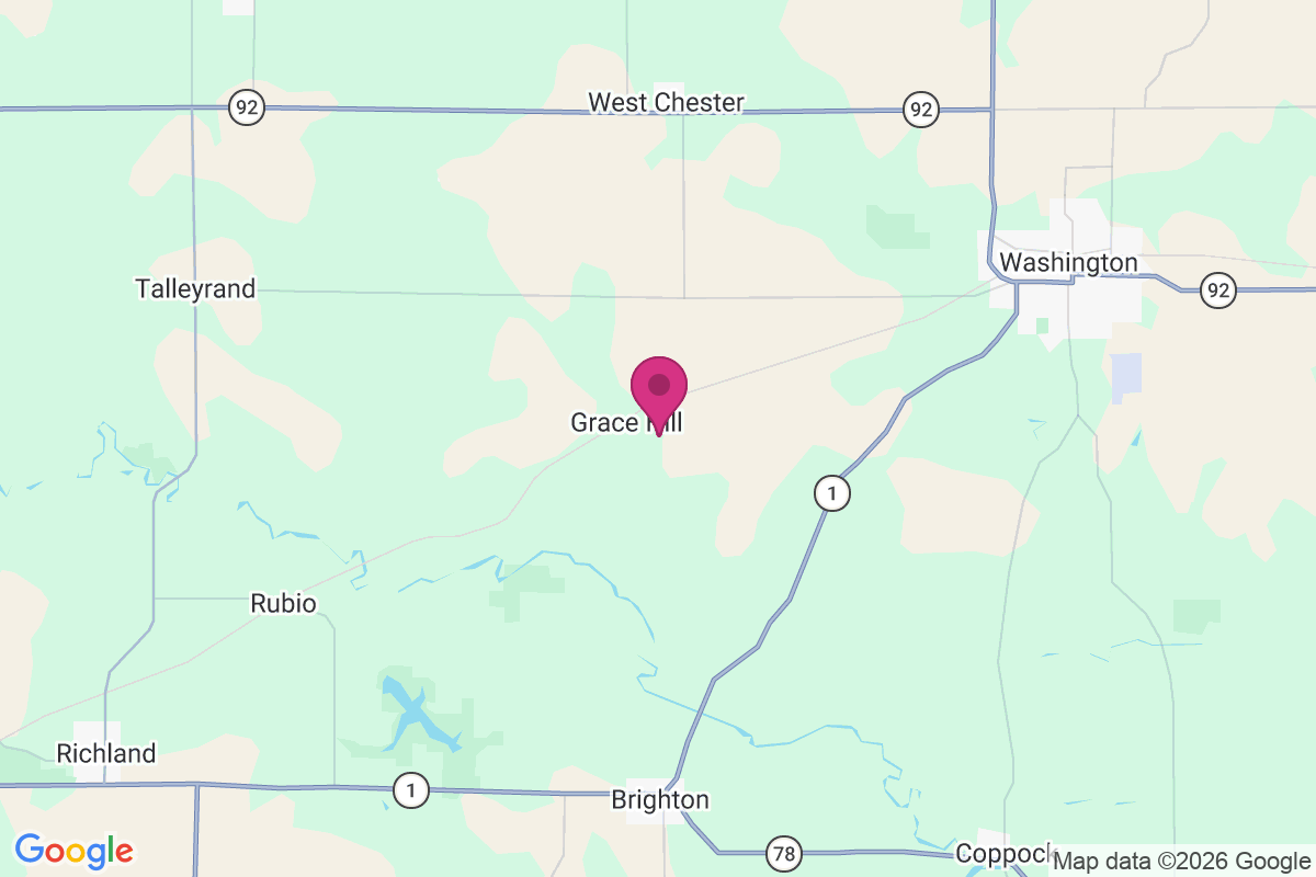 Grace Hill map