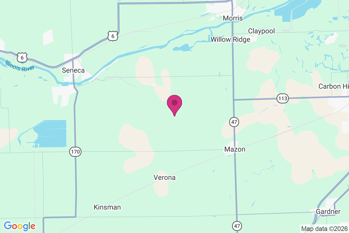 Wauponsee map