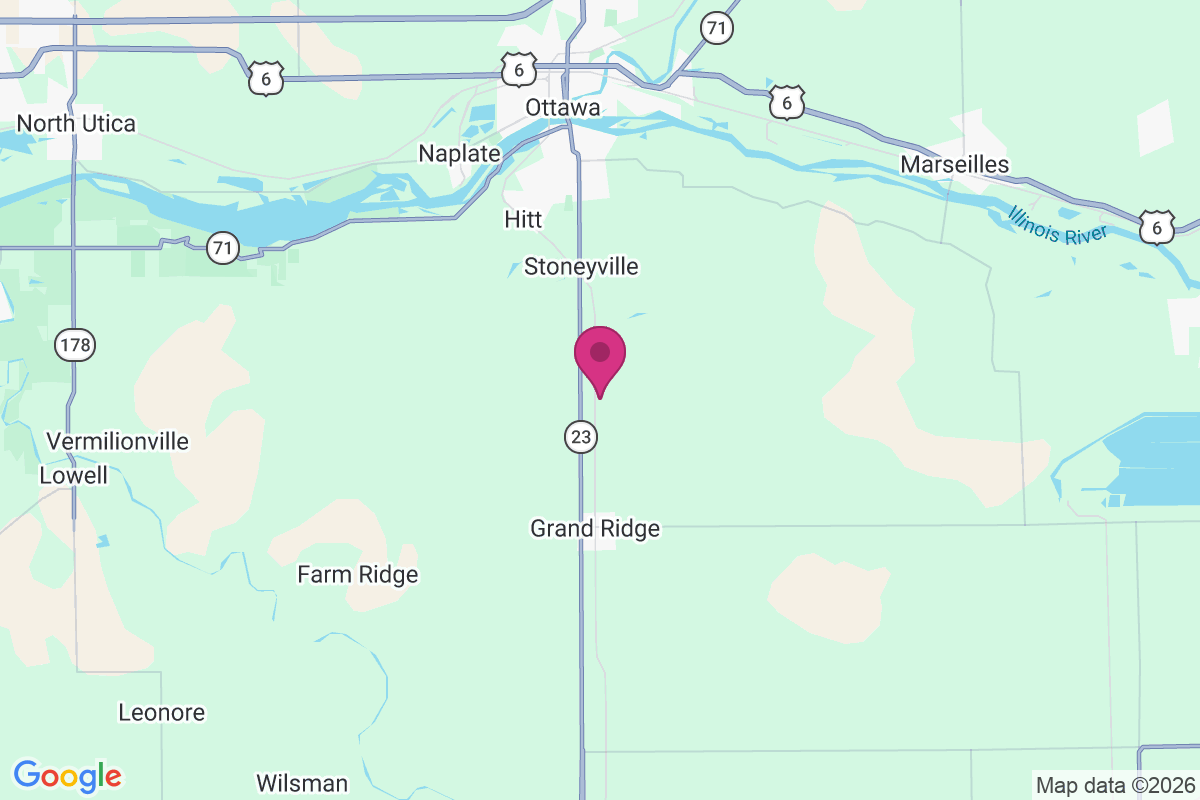 Reed Crossing map