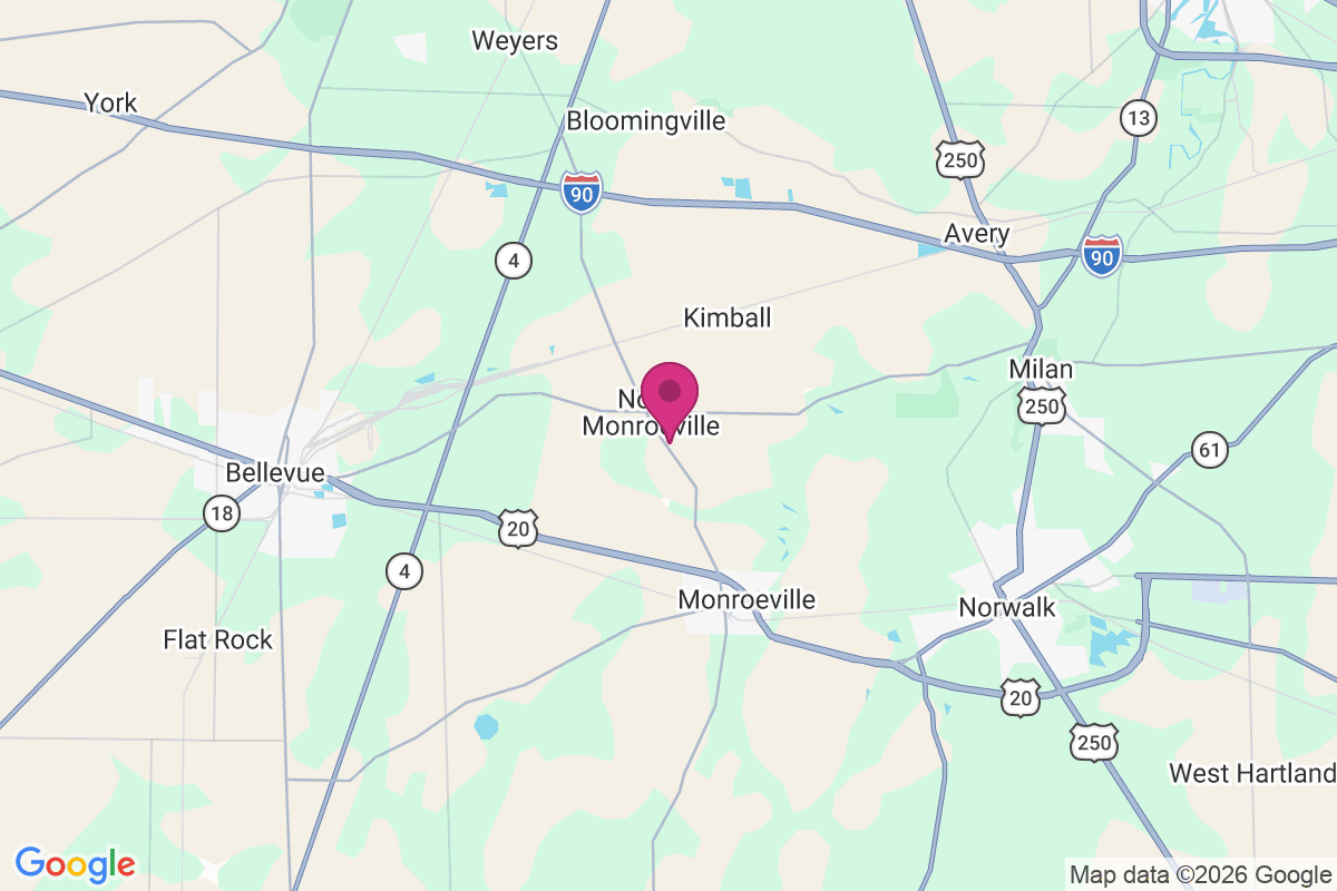 North Monroeville map