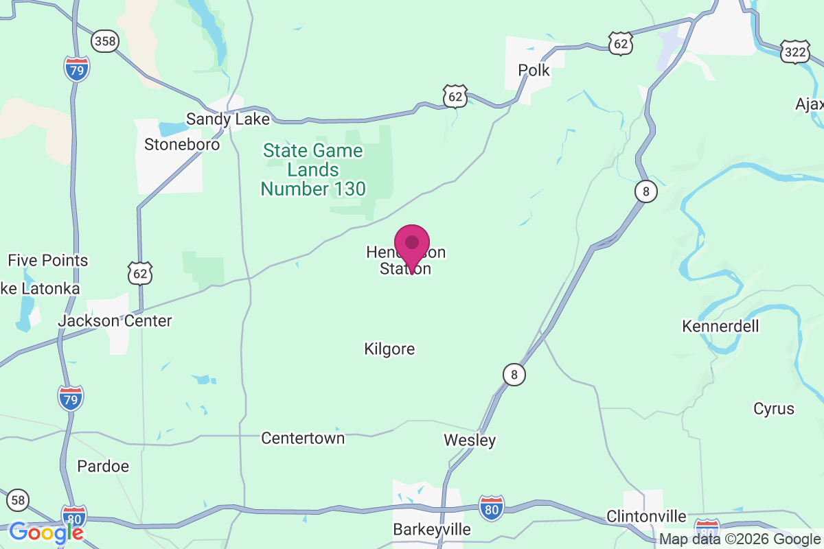 Henderson Station map