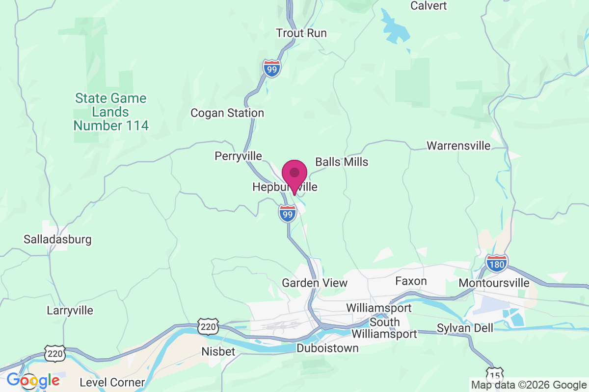 Hepburnville map