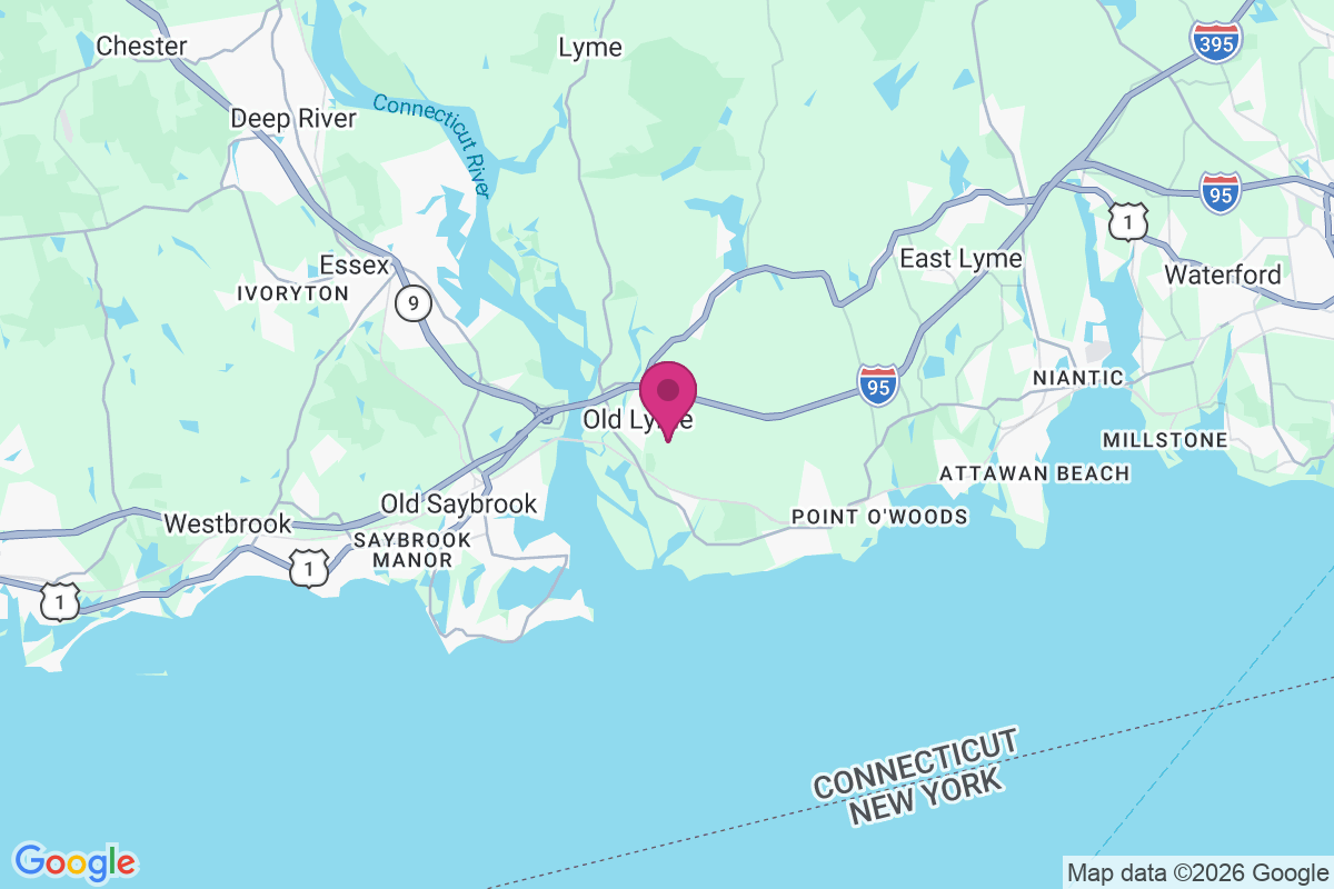 Old Lyme map