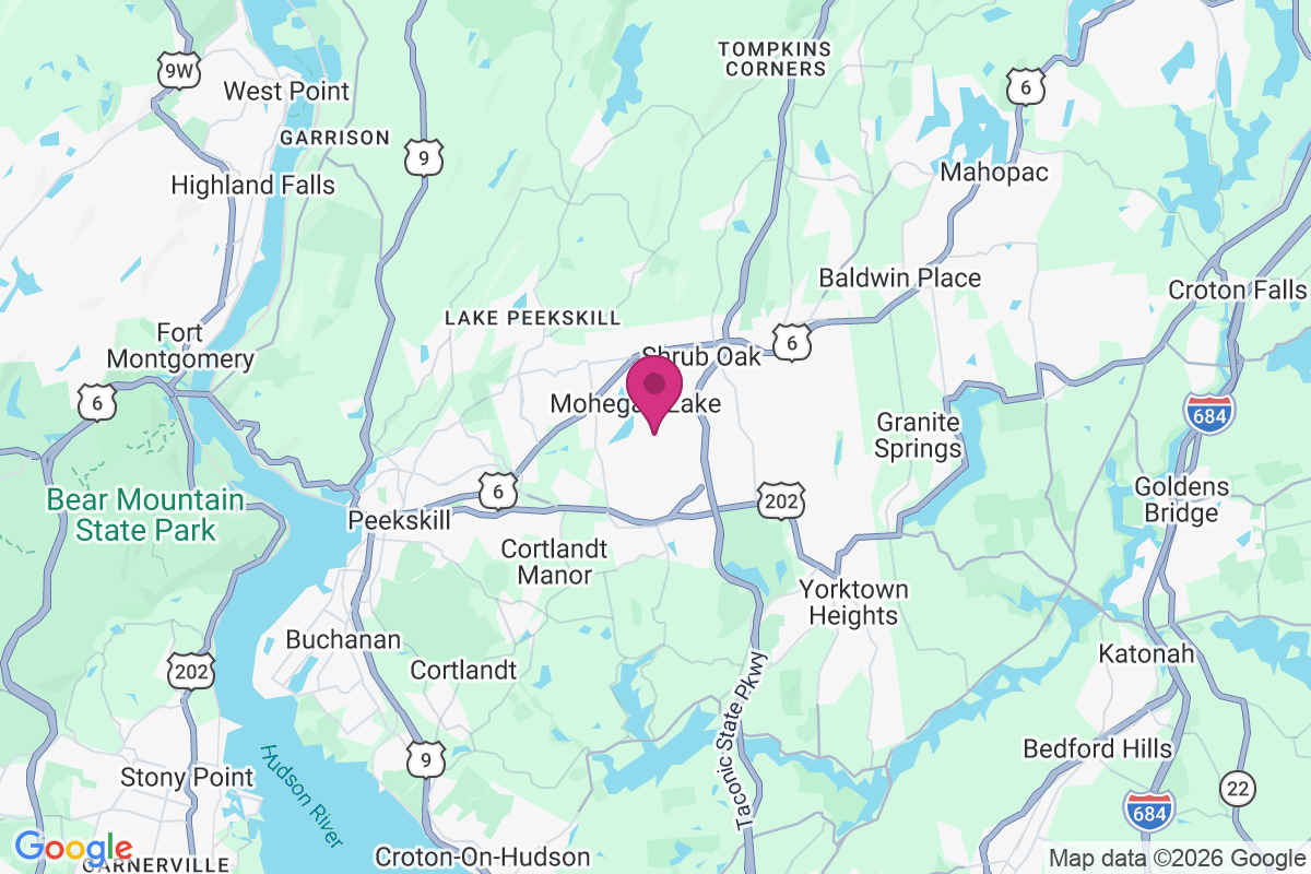Lake Mohegan map