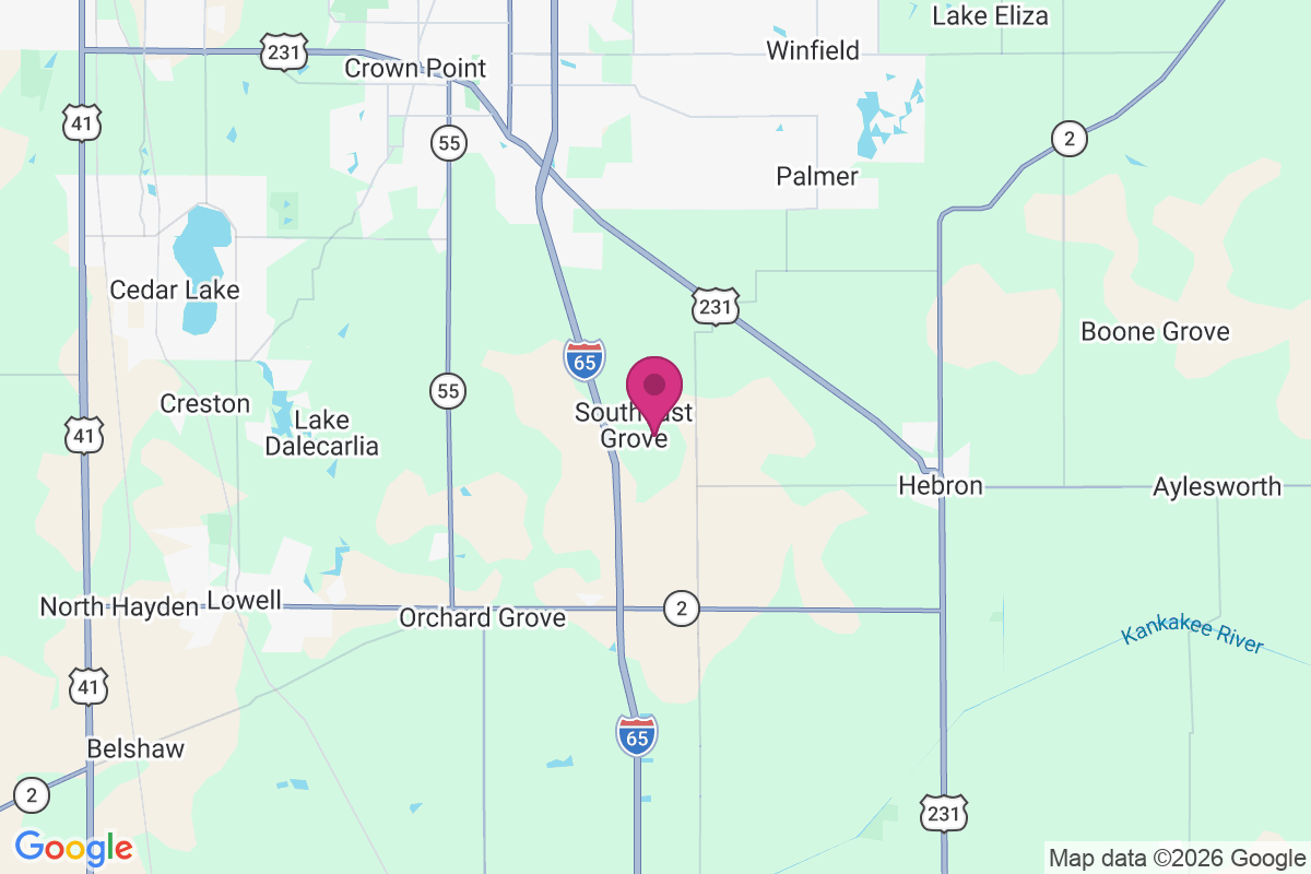 Southeast Grove map