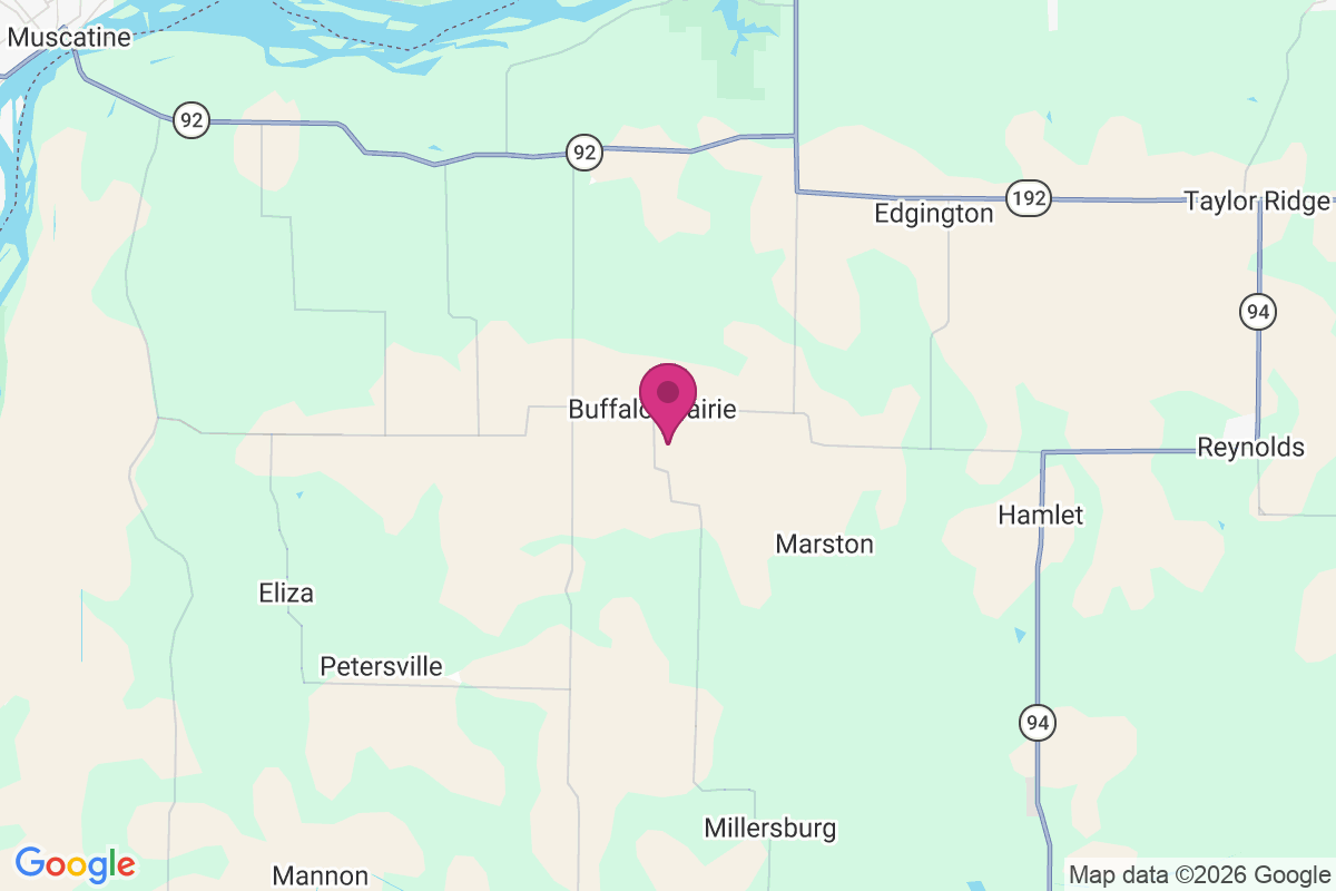 Buffalo Prairie map