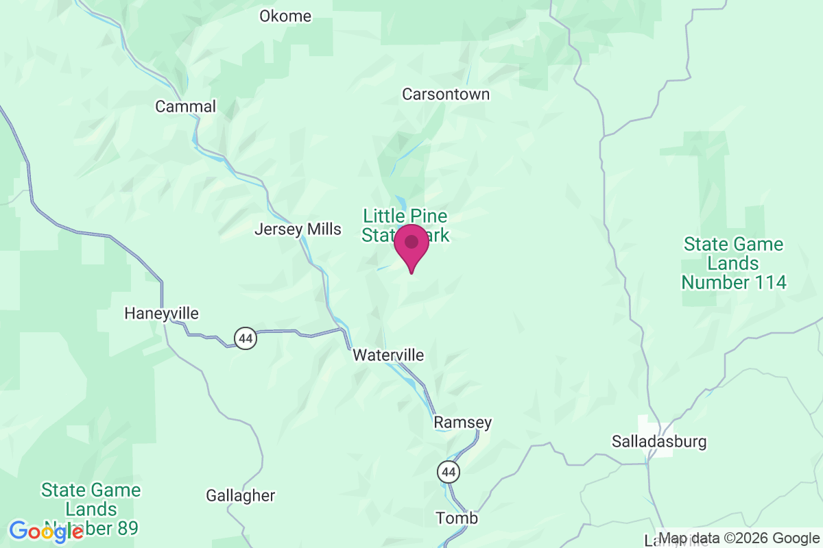 English Mills map