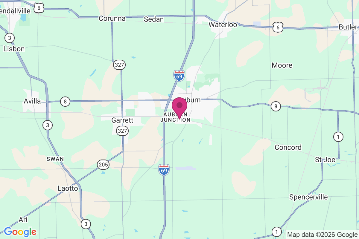 Auburn Junction map