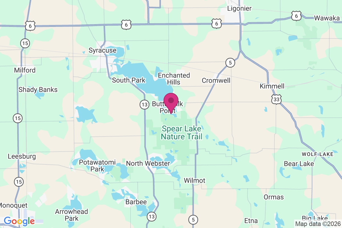 Buttermilk Point map
