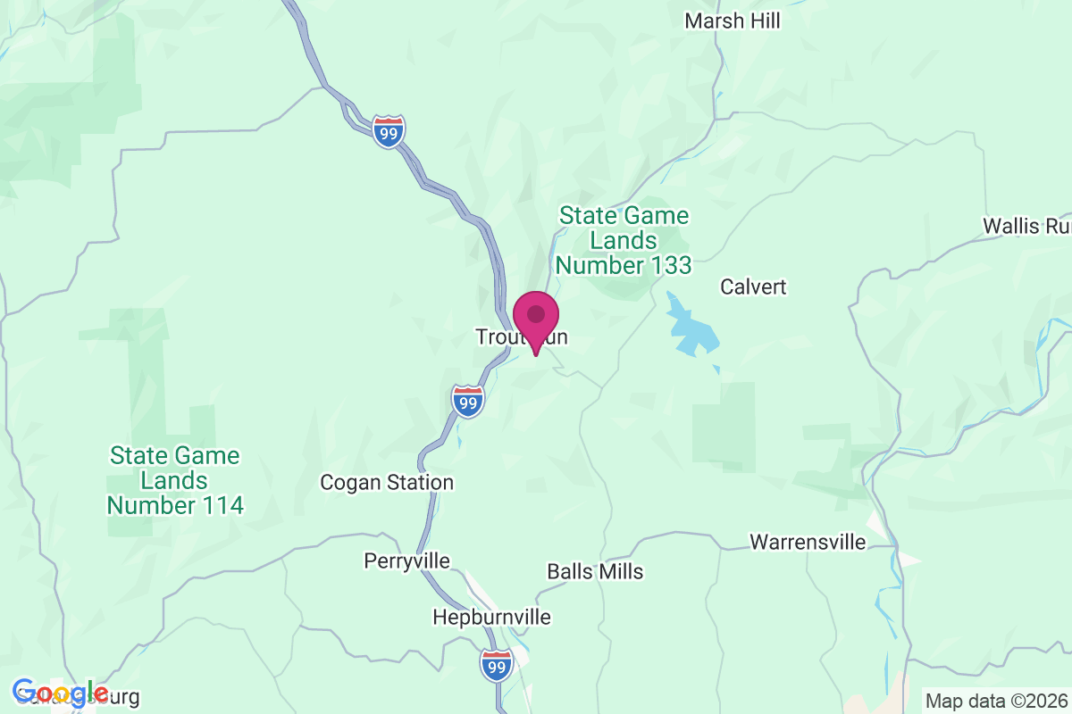Trout Run map
