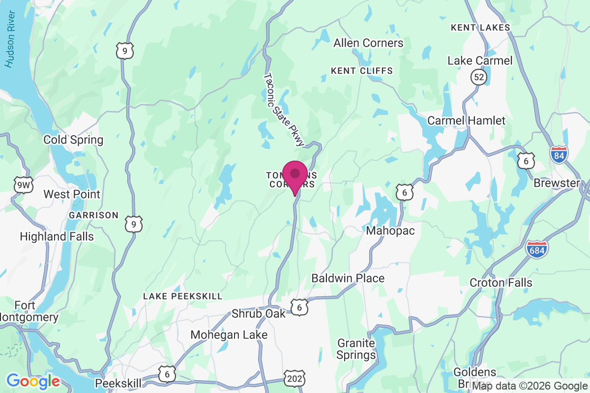 Tompkins Corners map