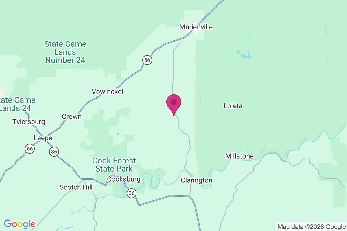Redclyffe map