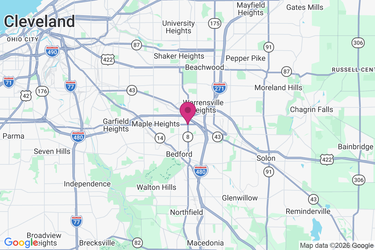 Bedford Heights map