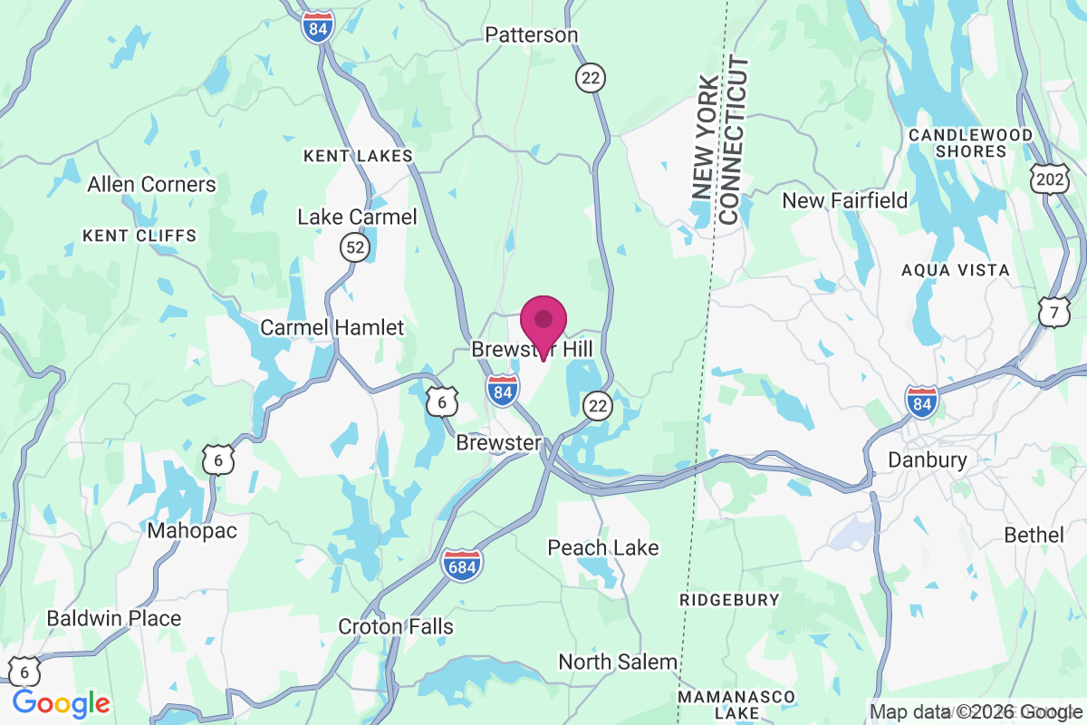 Brewster Hill map