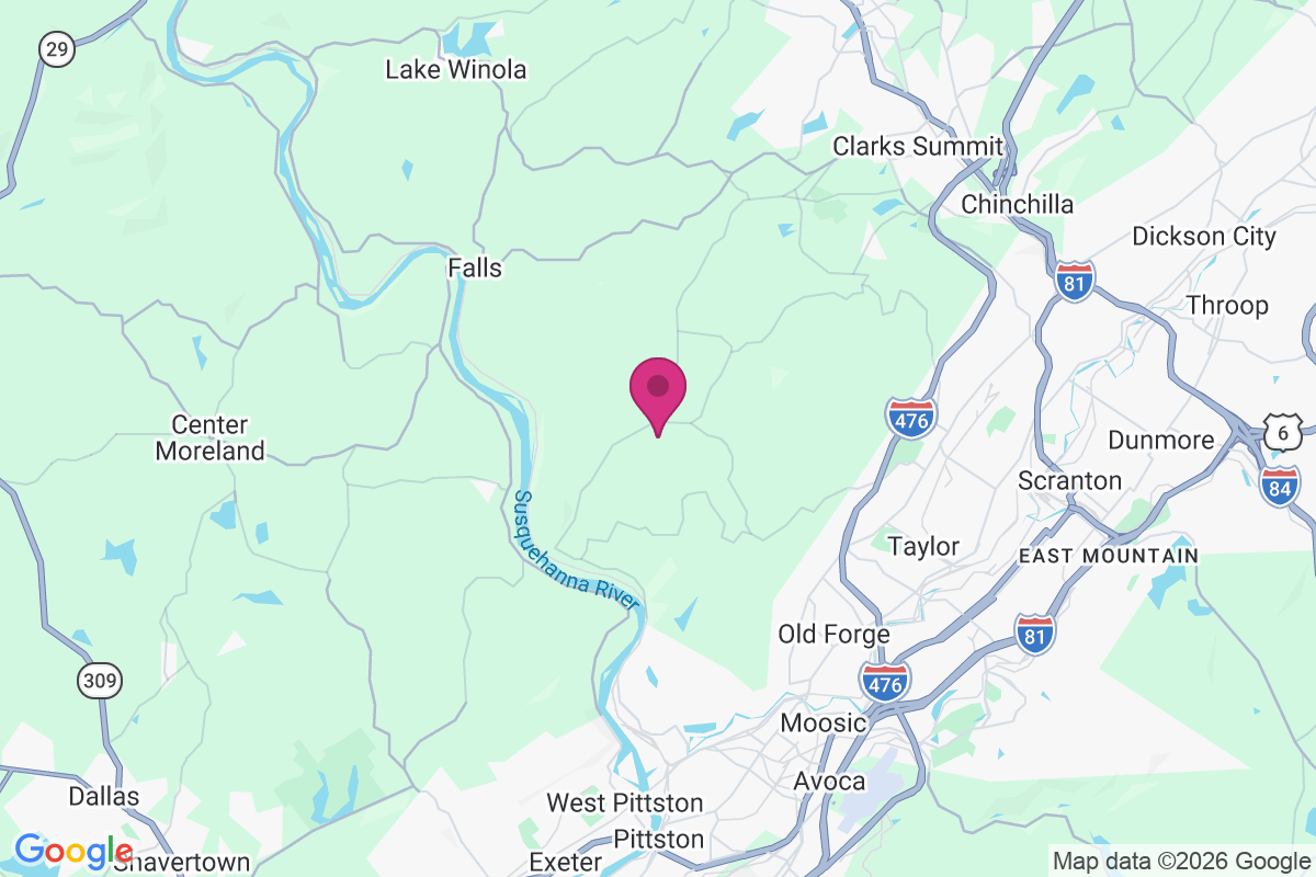Shaffers Corners map