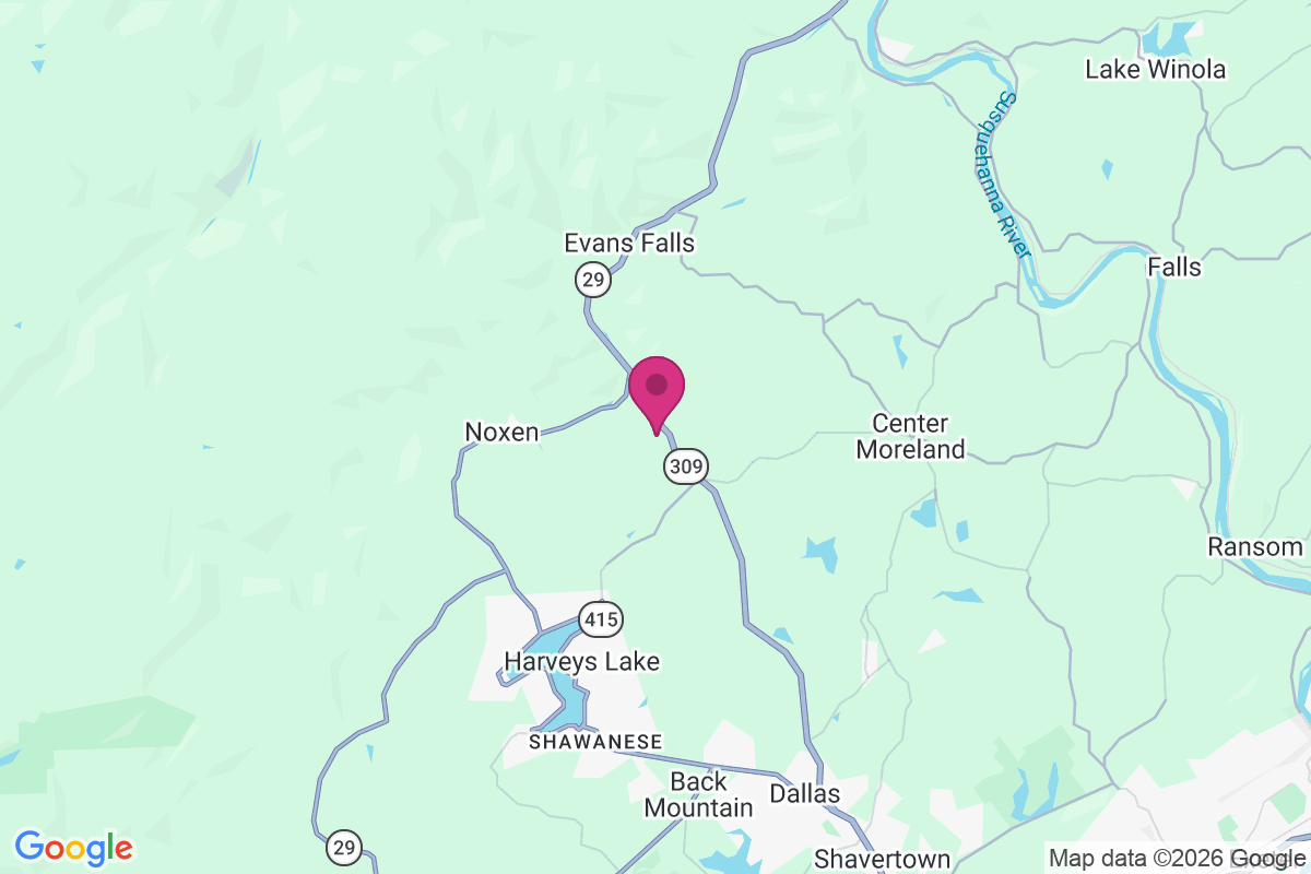 Bowman Creek map