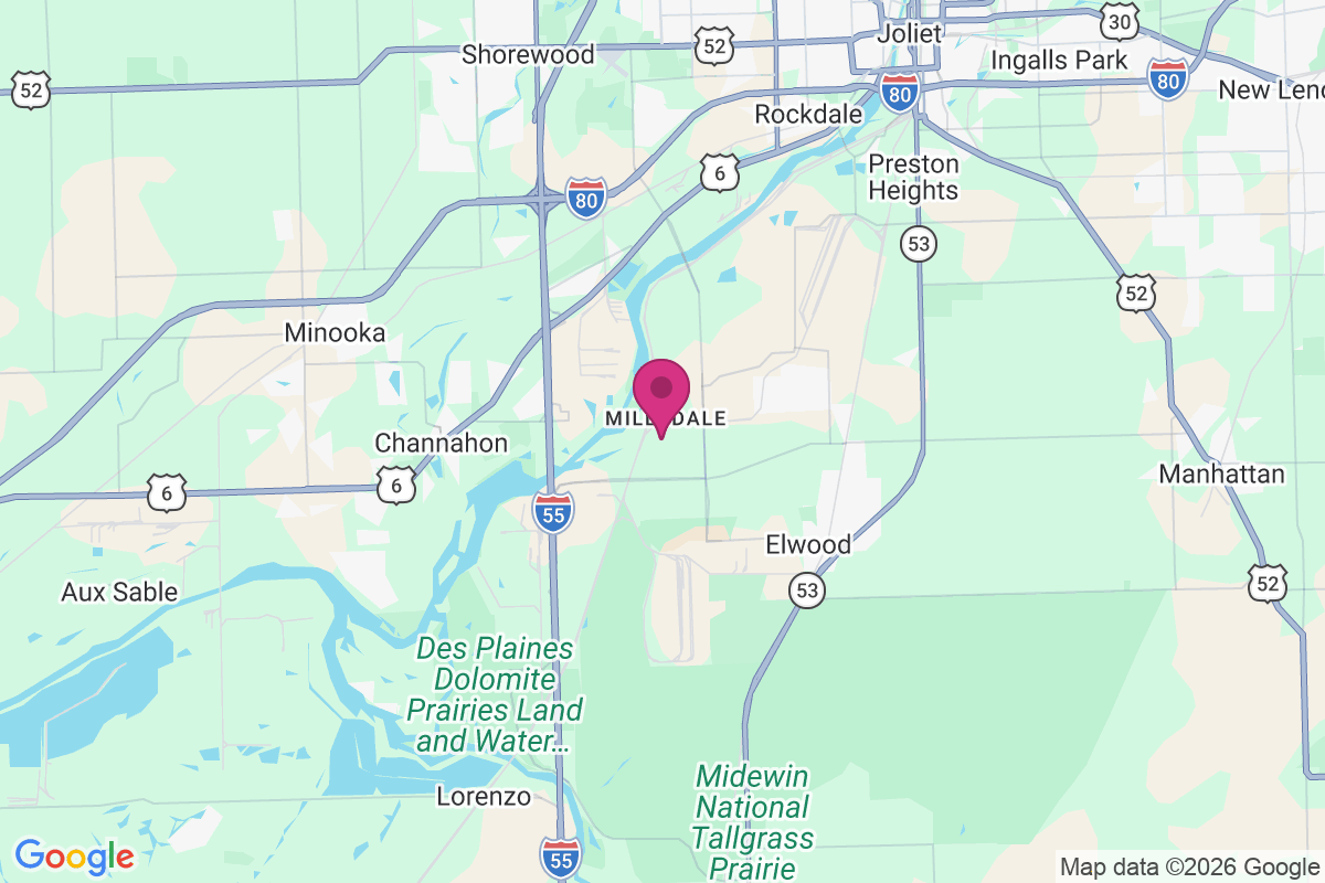 Millsdale map