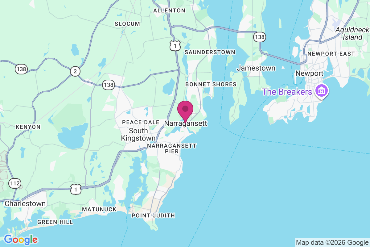 Narragansett map