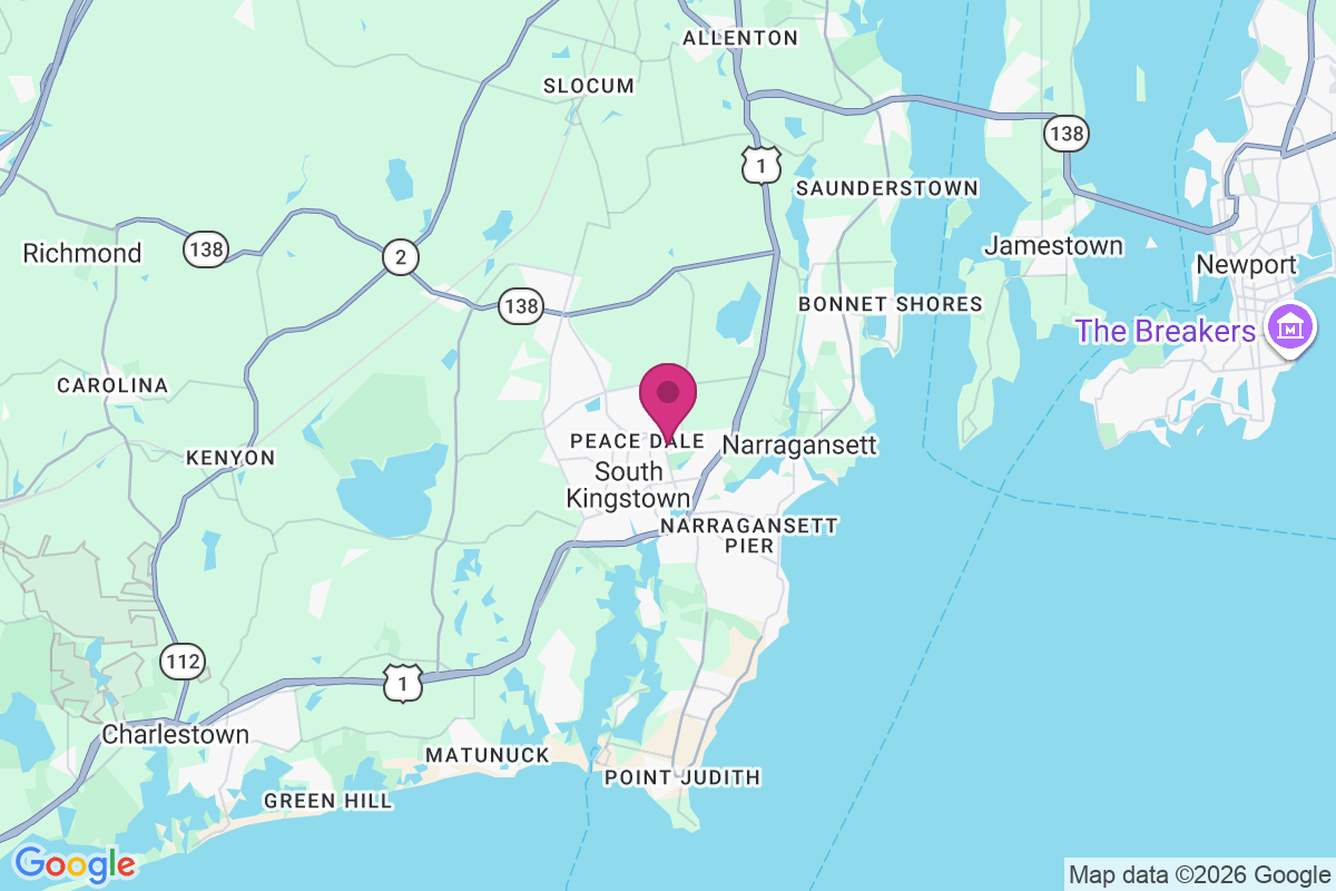 Peace Dale map