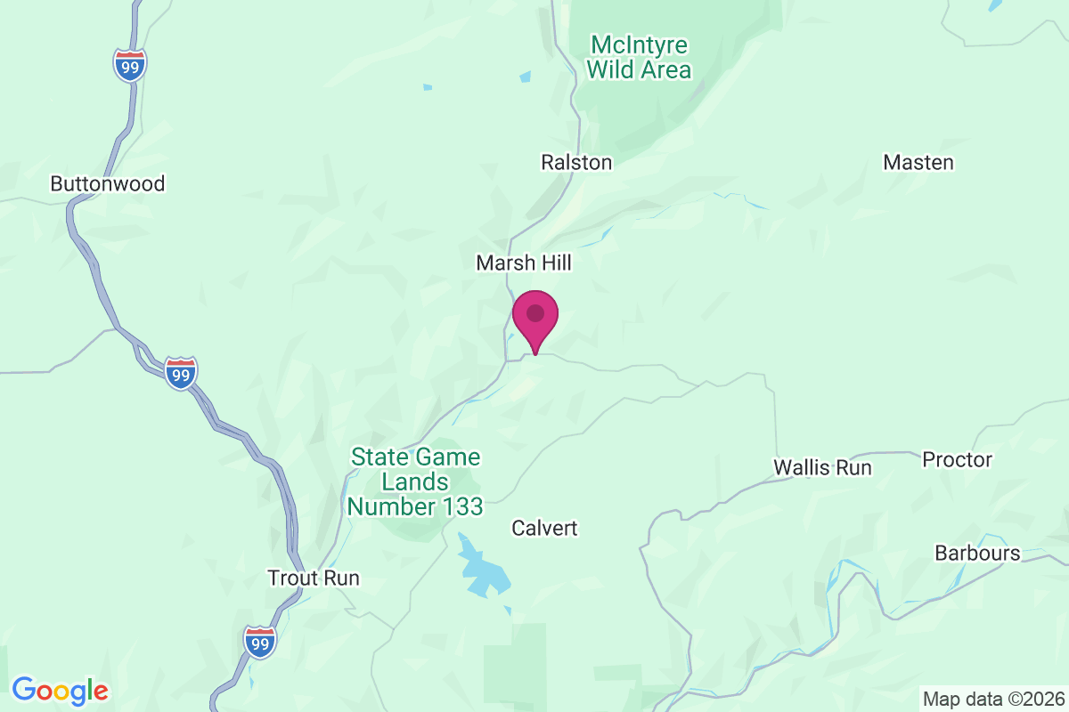 Bodines map