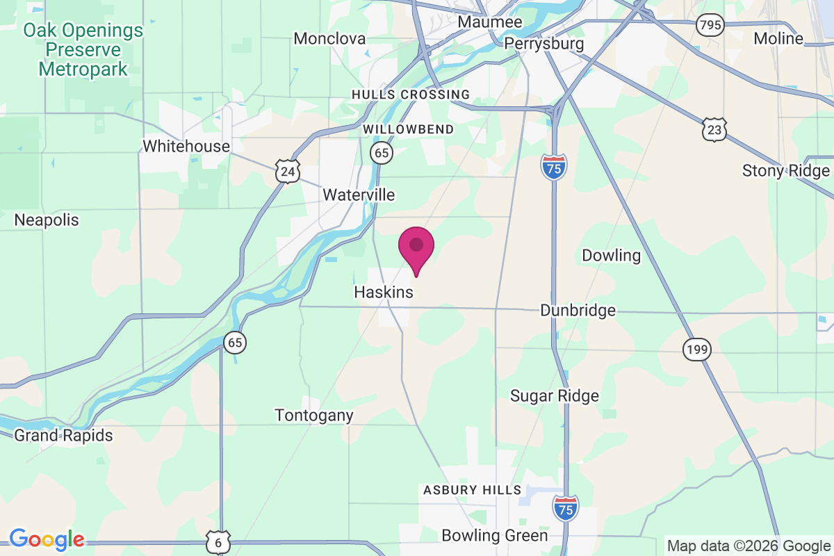 Hull Prairie map