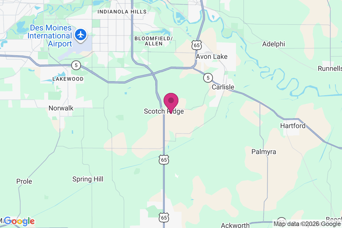 Scotch Ridge map