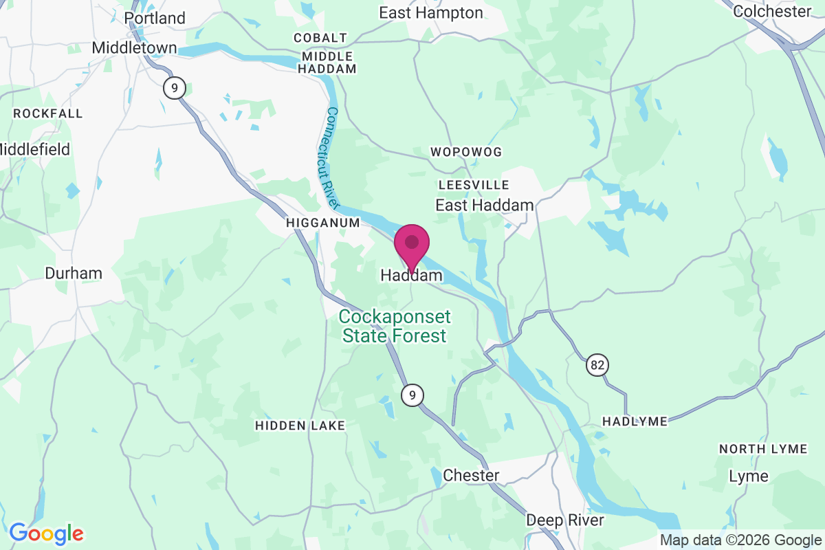 Haddam map