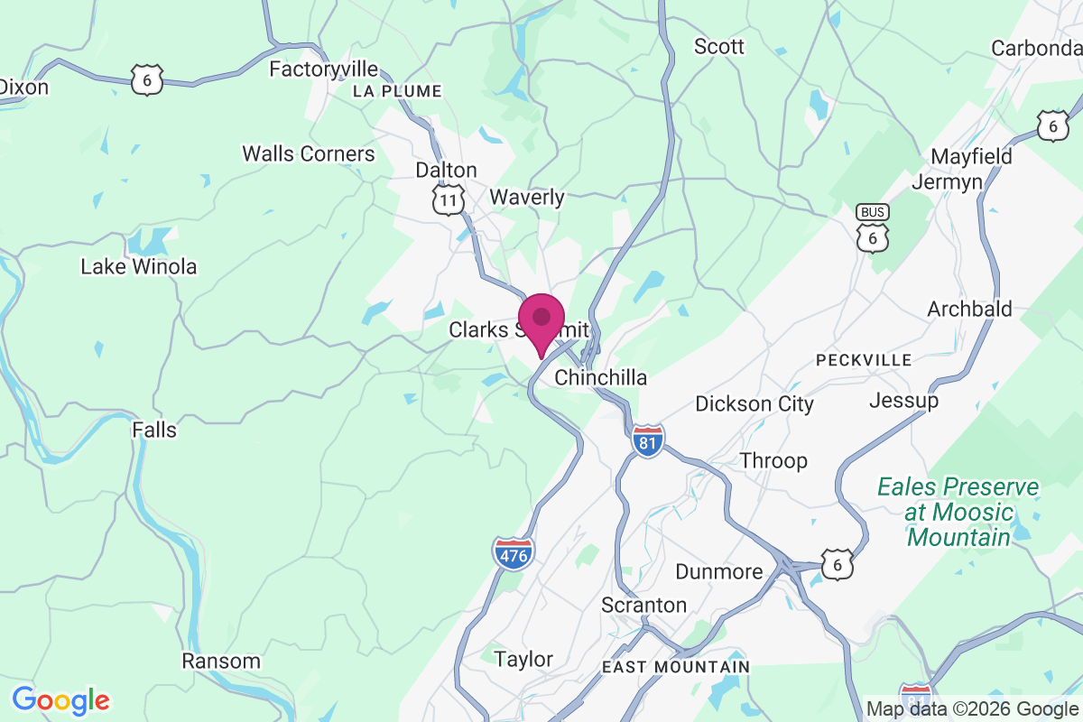 Clarks Summit map
